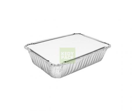 Barquette aluminium et couvercle