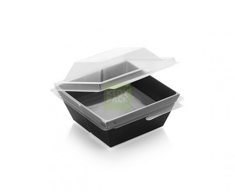 Boîte Diamant  carton noire PP